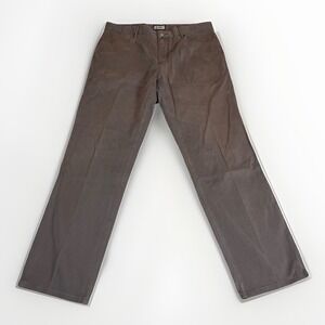 Johnnie-O Harkers Corduroy 5-Pocket Cotton Pants 36x34  Brown Stretch